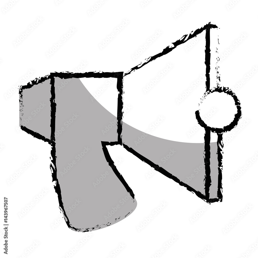 megaphone sound isolated icon vector illustration design megaphone sound isolated icon vector illustration design