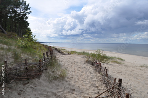 Plage  Jurmala  Lettonie