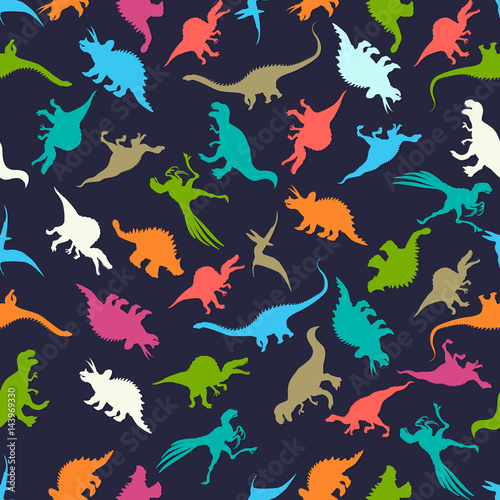 Seamless Dinosaurs