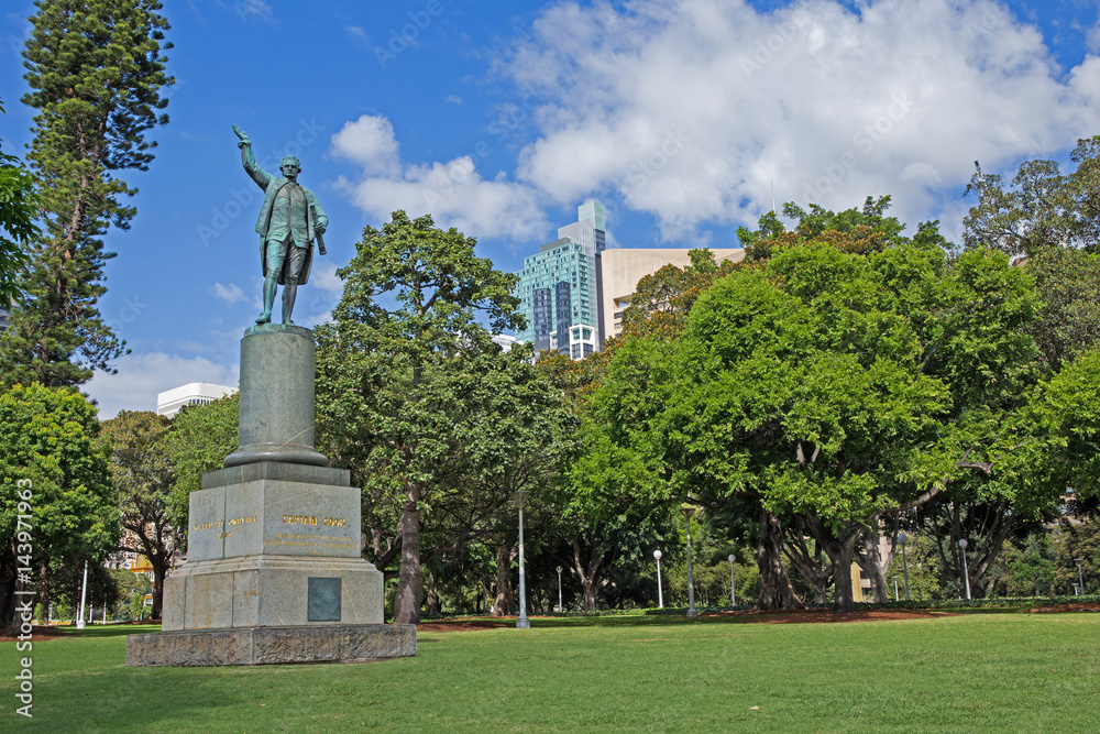 James Cook Denkmal im Hyde Park