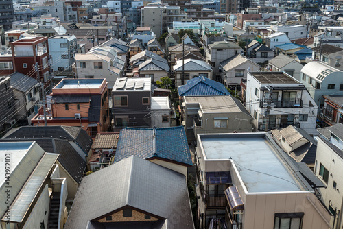 東京の住宅密集地１