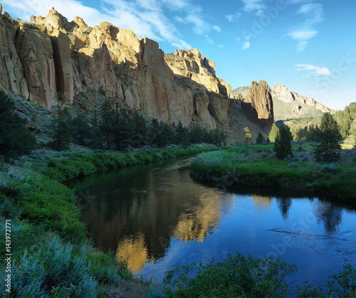Billede på lærred Smith Rock Park