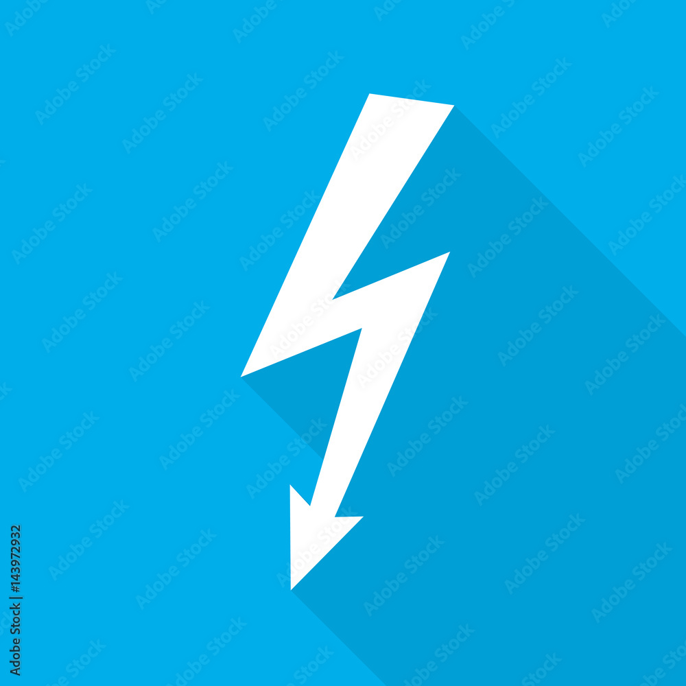 Lightning icon. Vector illustration. Lightning icon. Vector illustration.