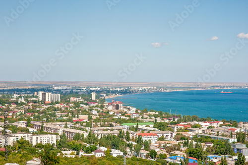 Feodosia city aerial view, Crimea, Russia © Alexey Pelikh