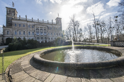 Springbrunnen, Schloss Albrechtsberg, Dresden