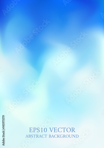 Abstract background with blurred moving lines and shapes.