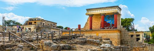 Knoss palace on the Crete,Greece photo