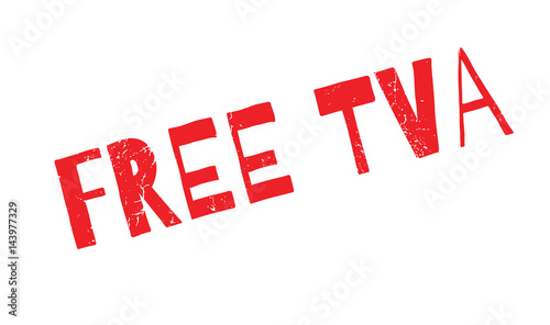 Free Tva rubber stamp. Grunge design with dust scratches. Effects can be easily removed for a clean, crisp look. Color is easily changed.