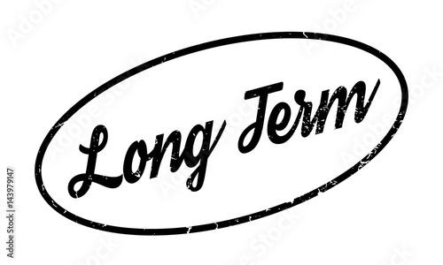 Long Term rubber stamp. Grunge design with dust scratches. Effects can be easily removed for a clean, crisp look. Color is easily changed.