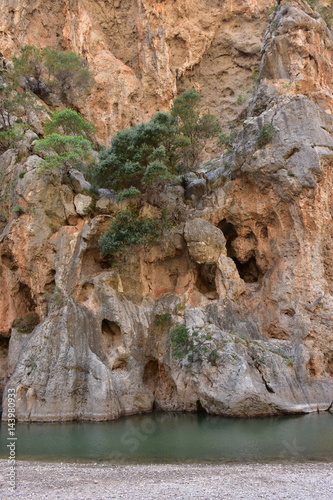 Torent de Pareis canyon,island Majorca