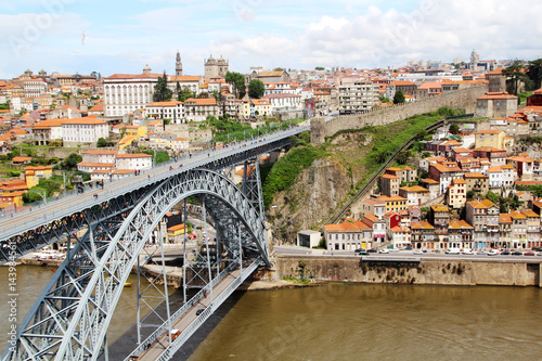The Dom Luiz I Bridge, Porto, Portugal 