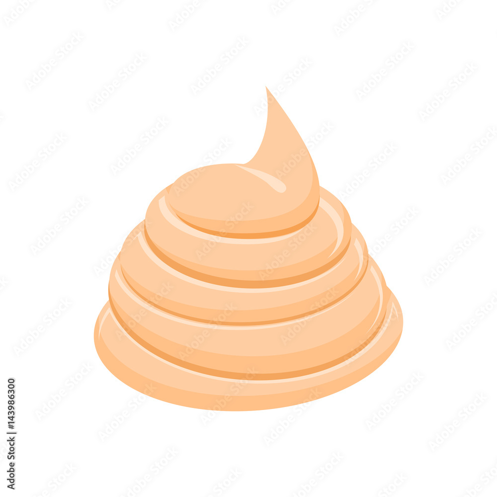 Vanilla cream Whipped and swirl. Pink curl. Confectionery Sweet Swirl Vanilla cream Whipped and swirl. Pink curl. Confectionery Sweet Swirl
