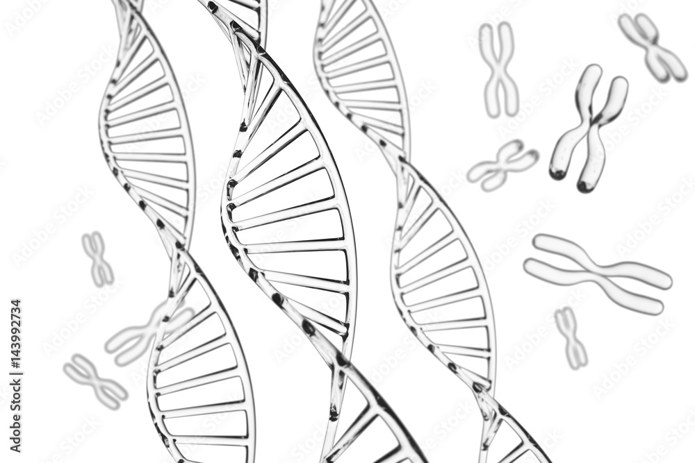 Abstract background . DNA molecule with X chromosomes Abstract background . DNA molecule with X chromosomes