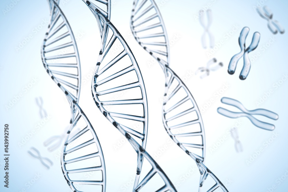 Abstract background . DNA molecule with X chromosomes Abstract background . DNA molecule with X chromosomes