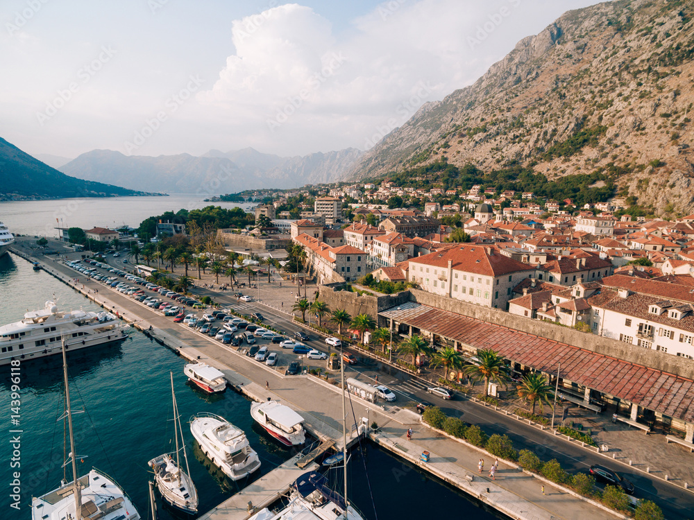 The Old Town of Kotor. City streets. Montenegro