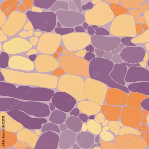 Abstract Seamless Snake Skin Pattern