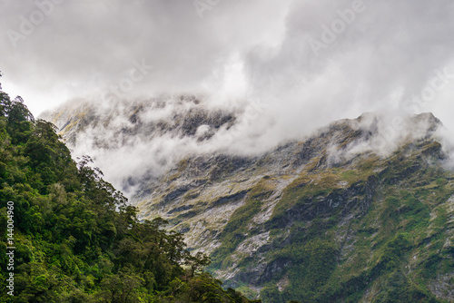 Mountain of Milford Sound © superjoseph
