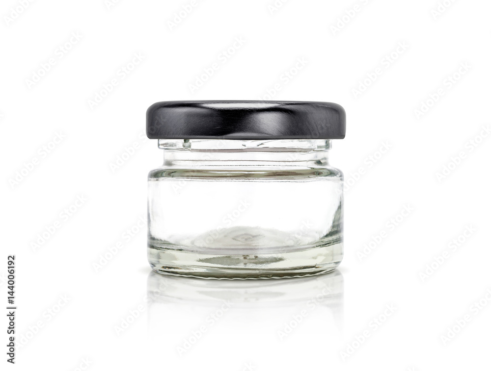 blank packaging clear glass bottle with black aluminum cap blank packaging clear glass bottle with black aluminum cap