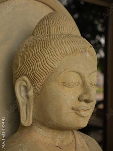 close up buddha statue.
