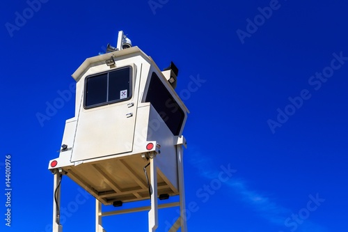 Принти на полотні Security Observation and Command Post: A telescoped Air Force Security Force Operations and Command Post