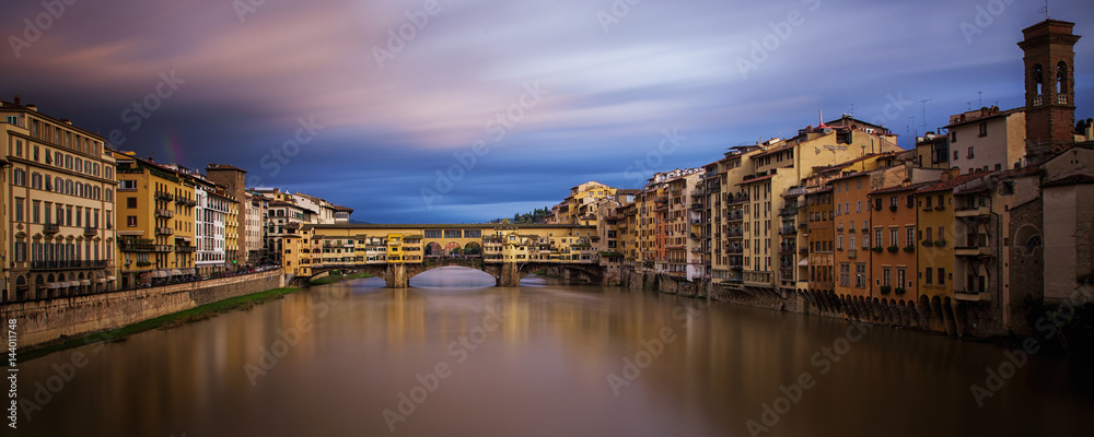 Long Exposure of Florence's Ponte Vecchio