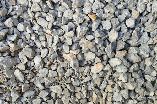 Gravel stones close up background