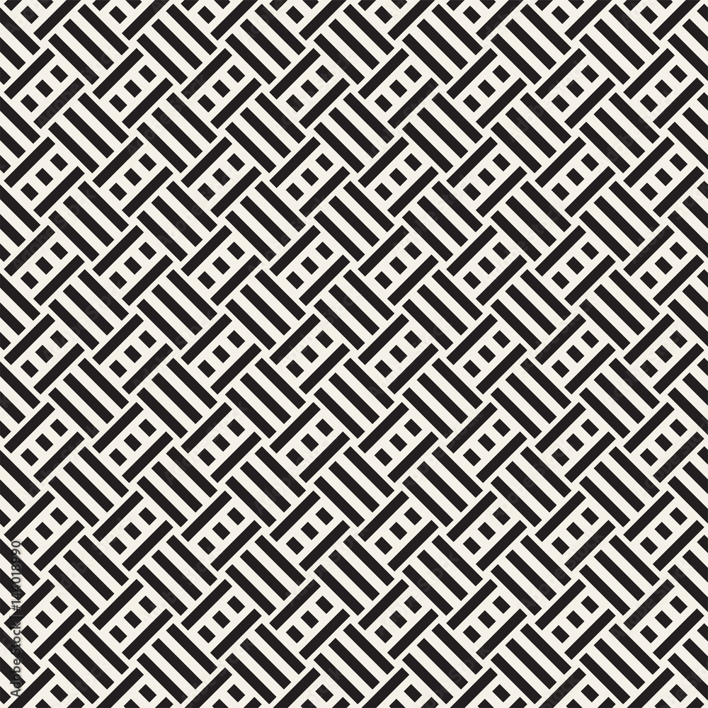 Abstract Geometric Pattern With Stripes Lattice. Seamless Vector Background Abstract Geometric Pattern With Stripes Lattice. Seamless Vector Background