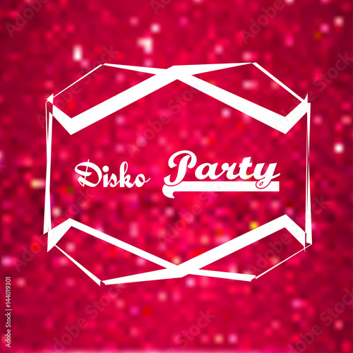 Disko Party background.