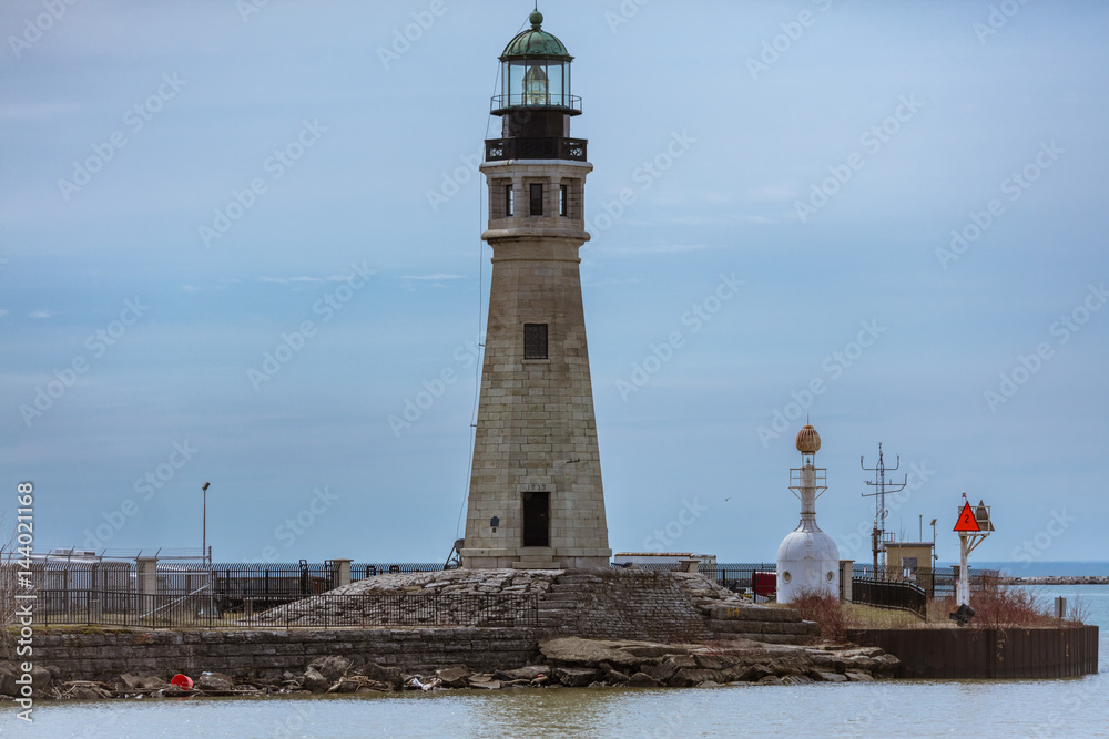Lighthouse on Lake Erie