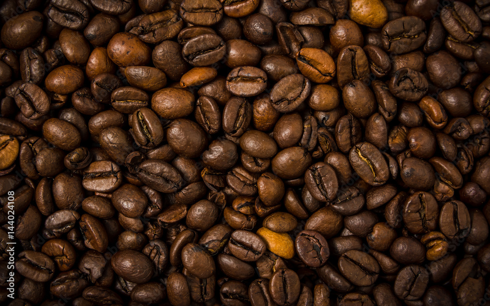 Coffee beans texture Coffee beans texture
