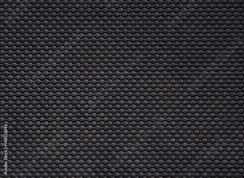 black linoleum background, rubber floor pattern photo
