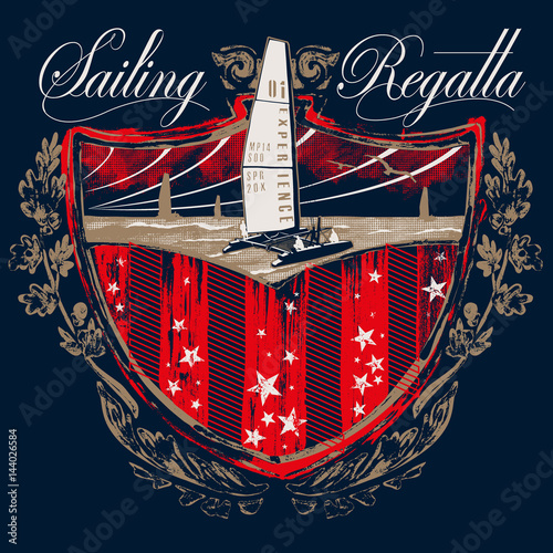 Catamaran coat of arms