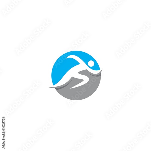 running icon logo