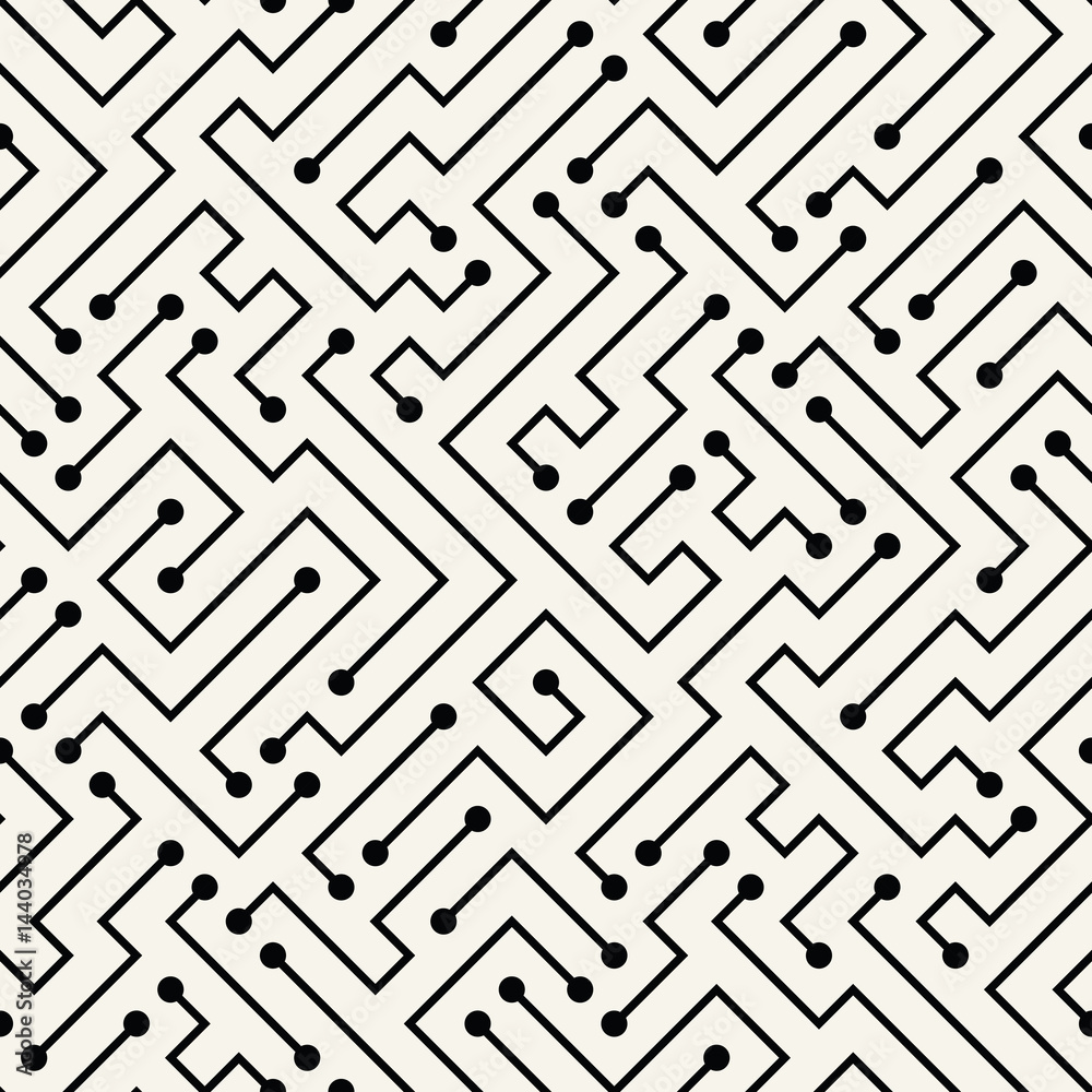 abstract geometric electric circuit cyberpunk pattern background