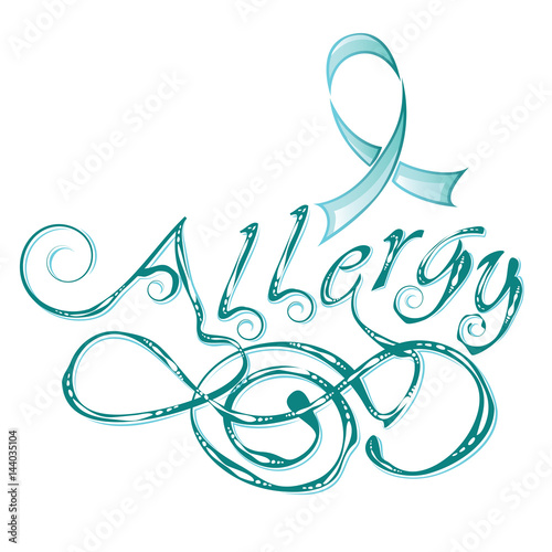 Decorative Word Allergy