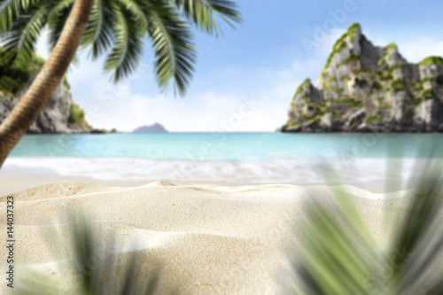 beach background for your decoration 