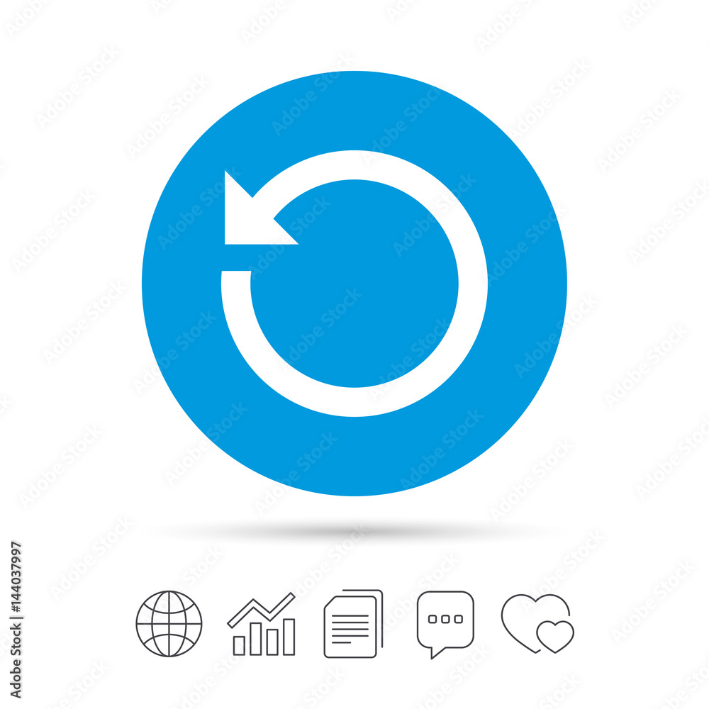 Repeat icon. Refresh symbol. Loop sign. Repeat icon. Refresh symbol. Loop sign.