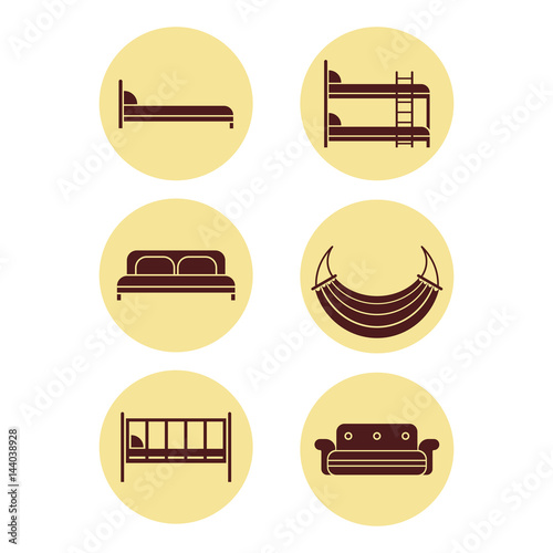 Children bed, soft sofa, double bedstead , two-story doss, summer hammock