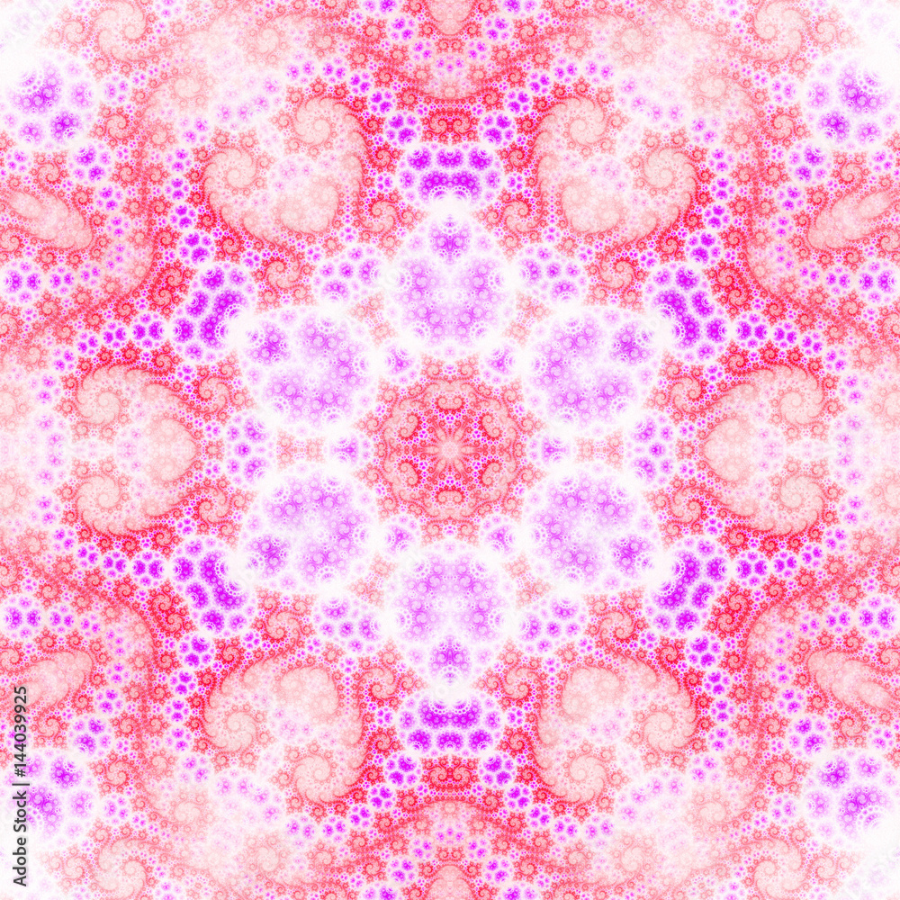 Bright vivid fractal swirls, digital artwork for creative graphi Bright vivid fractal swirls, digital artwork for creative graphi