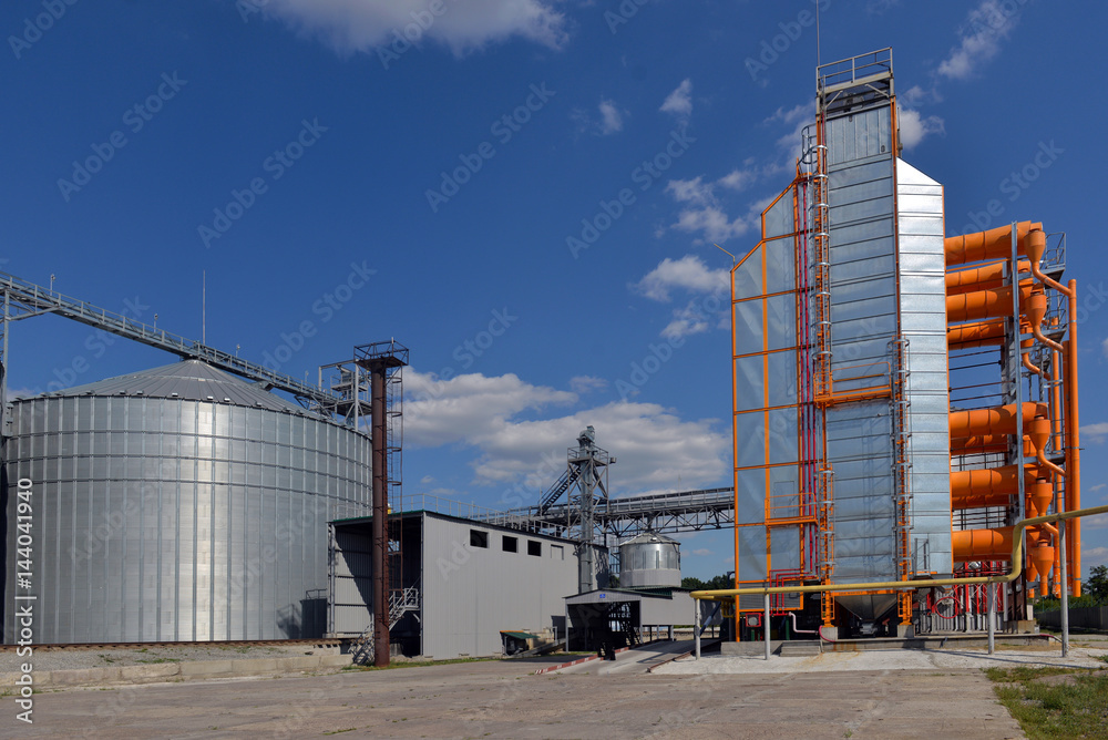 Agricultural Silo - Building Exterior, Storage and drying of grains
