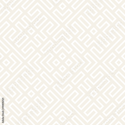 Geometric Ethnic Background Lattice. Stylish Subtle Texture. Vector Abstract Seamless Pattern.