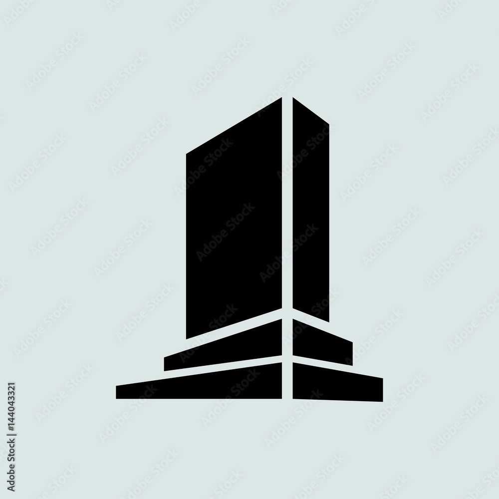 Naklejka premium Building icon.
