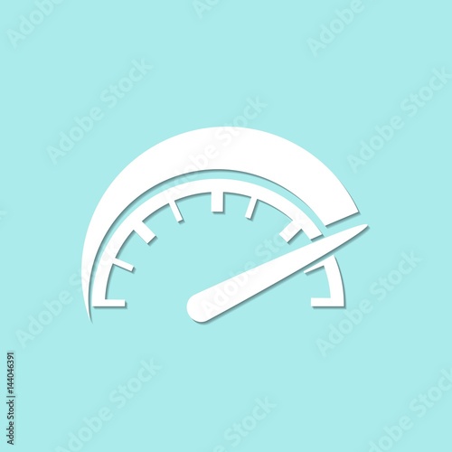 Vector speedometer Icon