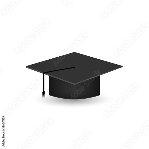 Students cap. Education Icon, vector signs