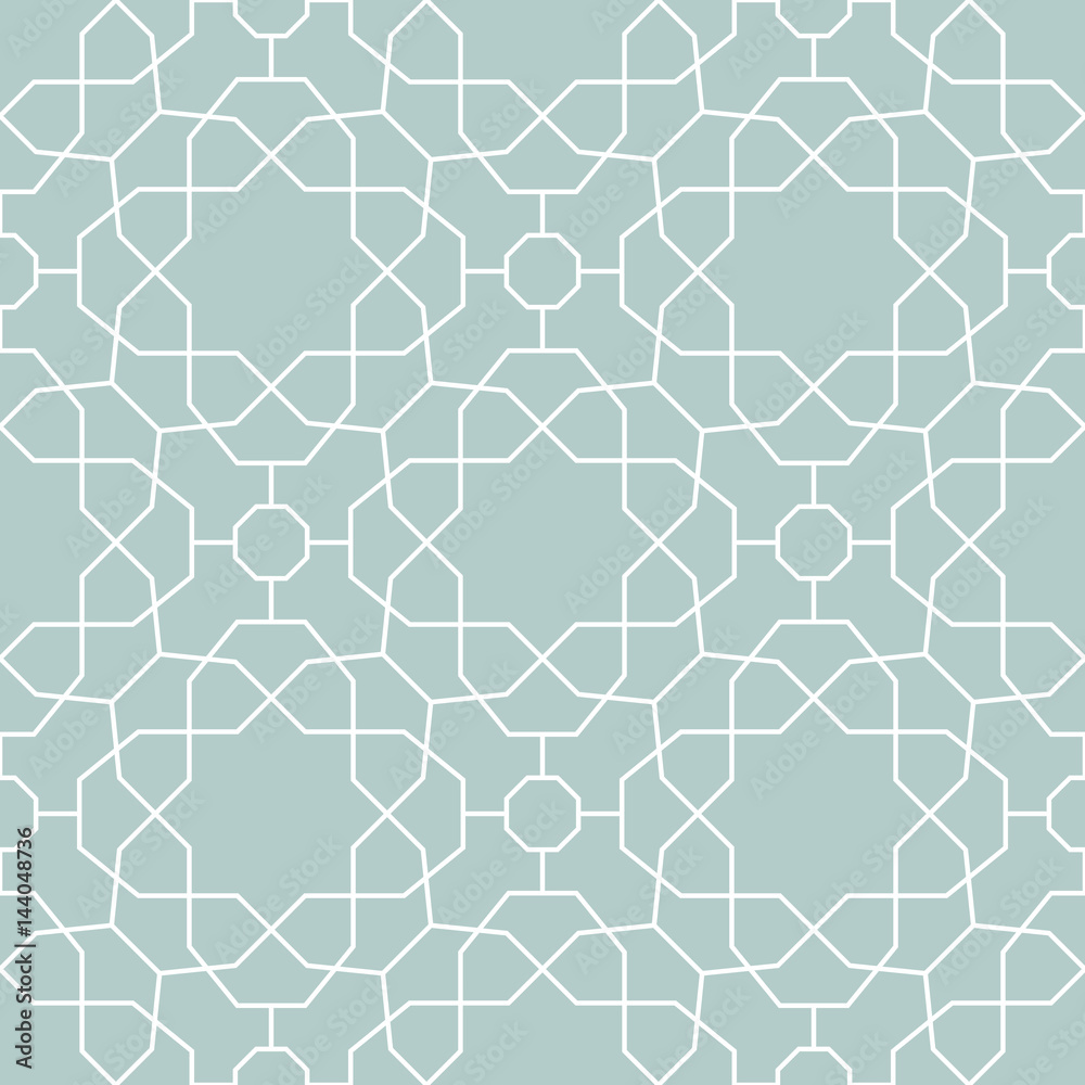 Seamless background for your designs. Modern vector light blue and white ornament. Geometric abstract pattern Seamless background for your designs. Modern vector light blue and white ornament. Geometric abstract pattern