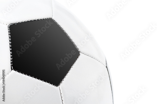 soccer ball isolated on white