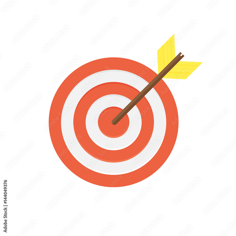 Target vector illustration