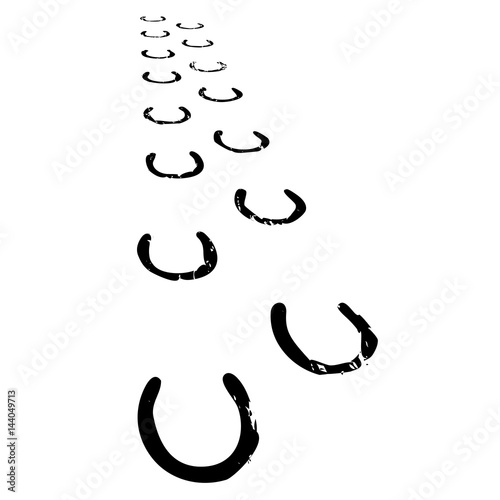 Horseshoe Walking Forward