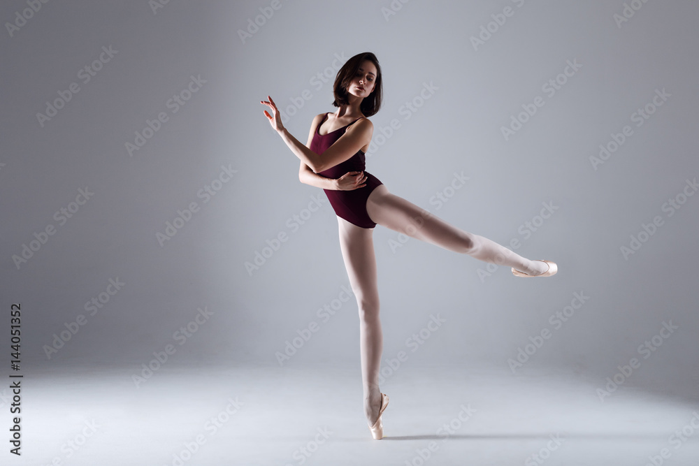 Ballerina dancing in the darkness Ballerina dancing in the darkness