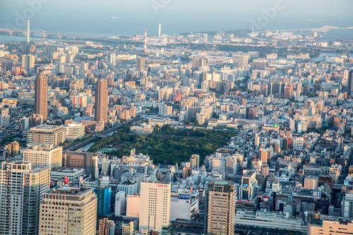 Buildings in Tokyo Japan